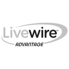 Livewire Advantage Logo Greyscale