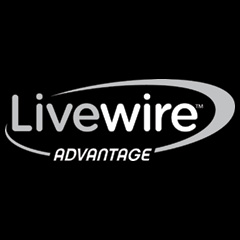 Livewire Advantage Logo Rev Grayscale