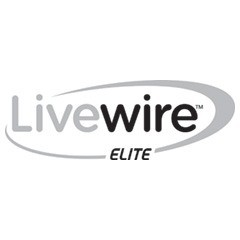 Livewire Elite Logo Grayscale