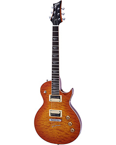 Mitchell Electric Guitars MS400QHB left