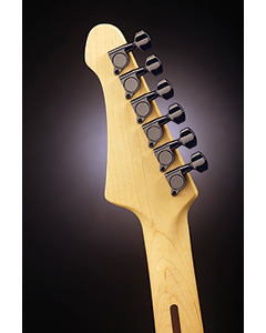 Mitchell Electric Guitars HD400BK headstock tuners