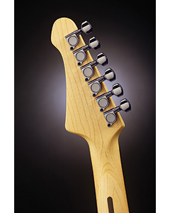 Mitchell Electric Guitars HD400BK headstock tuners