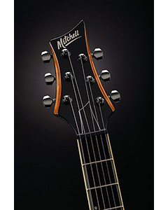 Mitchell Electric Guitars MD400QFG Headstock Front