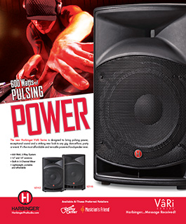Harbinger Vari DJ Ad
