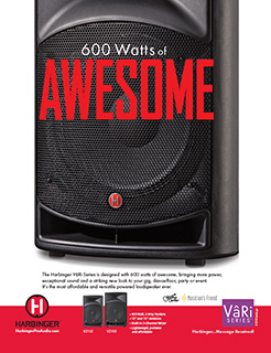 Harbinger 600W Power Ad