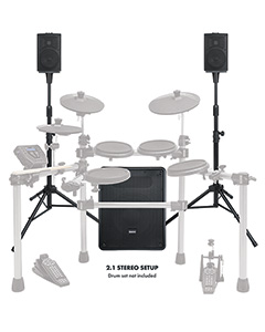 Simmons DA350 Stereo Setup with Drums