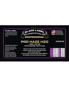 Black Label Pro Haze H2O