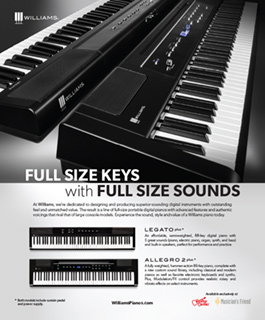 Williams Full Size Keys Ad