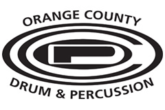 Orange County Drum and Percussion Logo black