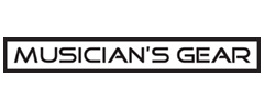 Musician's Gear Logo Black on white