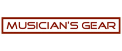 Musician's Gear Logo color on white
