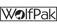Wolfpak Logo black on white