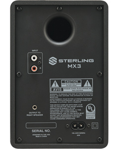 Sterling MX3 black back