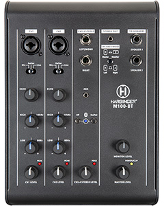 Harbinger M100BT mixer front