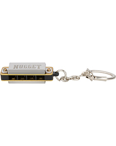 Silver Star Nugget Harmonica