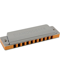 Silver Creek Diamondback Harmonica